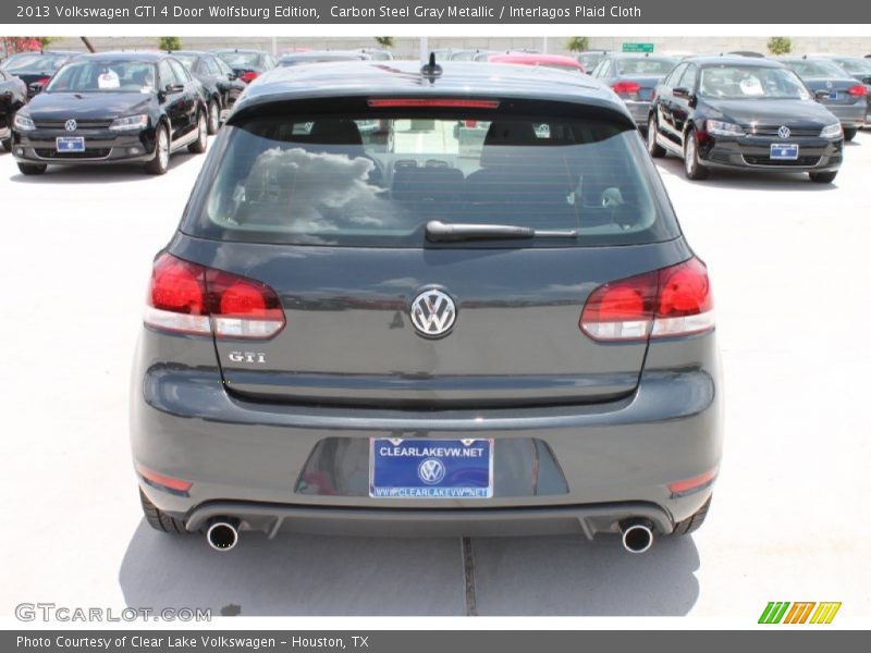 Carbon Steel Gray Metallic / Interlagos Plaid Cloth 2013 Volkswagen GTI 4 Door Wolfsburg Edition