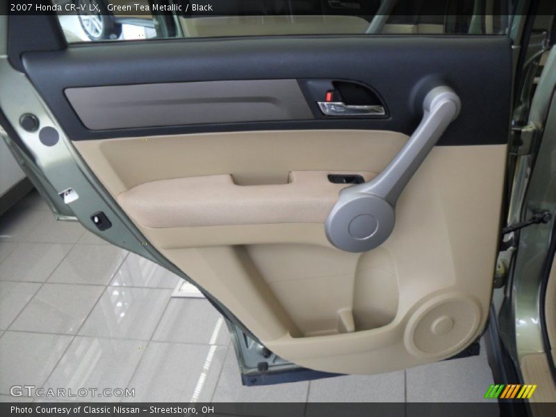 Green Tea Metallic / Black 2007 Honda CR-V LX