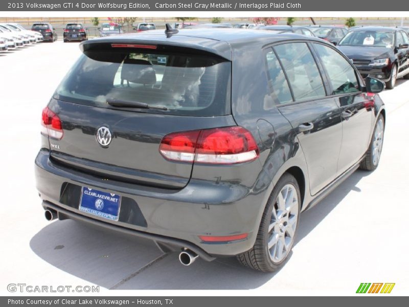 Carbon Steel Gray Metallic / Interlagos Plaid Cloth 2013 Volkswagen GTI 4 Door Wolfsburg Edition