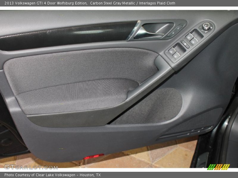 Carbon Steel Gray Metallic / Interlagos Plaid Cloth 2013 Volkswagen GTI 4 Door Wolfsburg Edition
