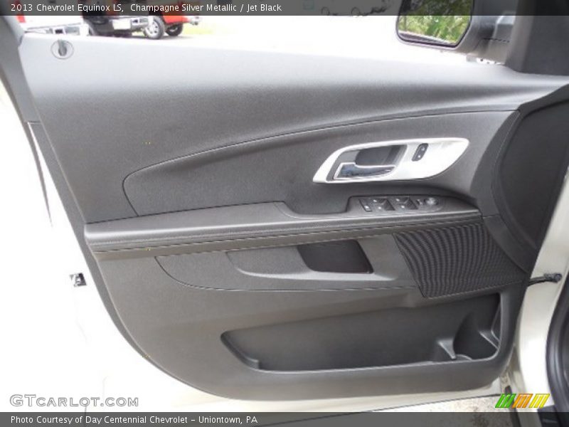 Champagne Silver Metallic / Jet Black 2013 Chevrolet Equinox LS