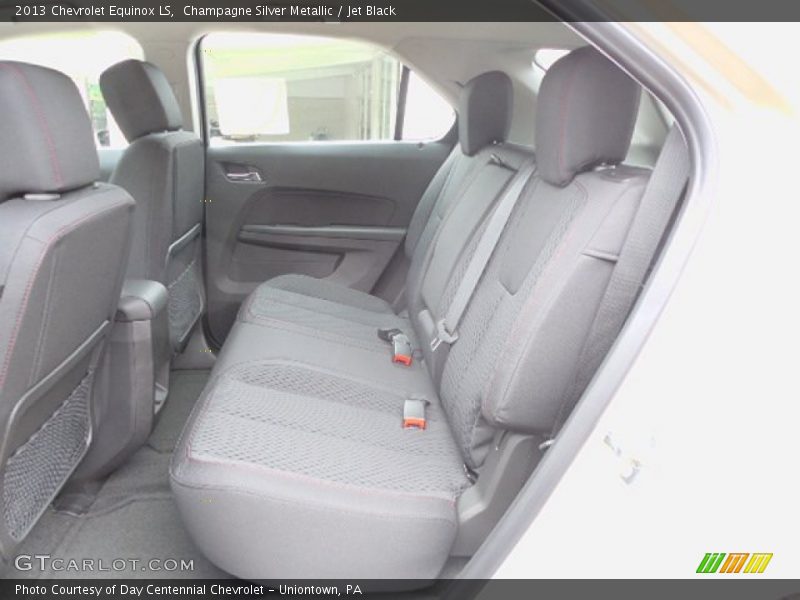 Champagne Silver Metallic / Jet Black 2013 Chevrolet Equinox LS