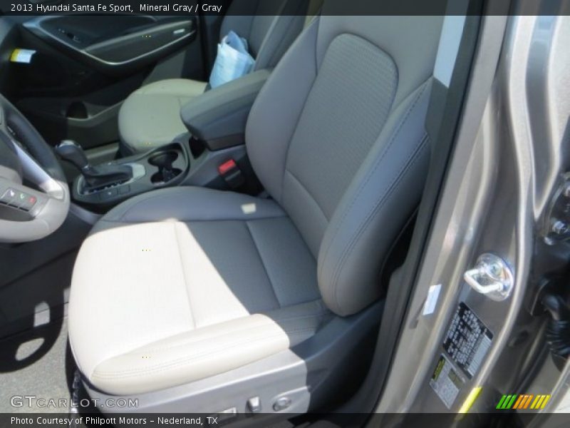 Mineral Gray / Gray 2013 Hyundai Santa Fe Sport