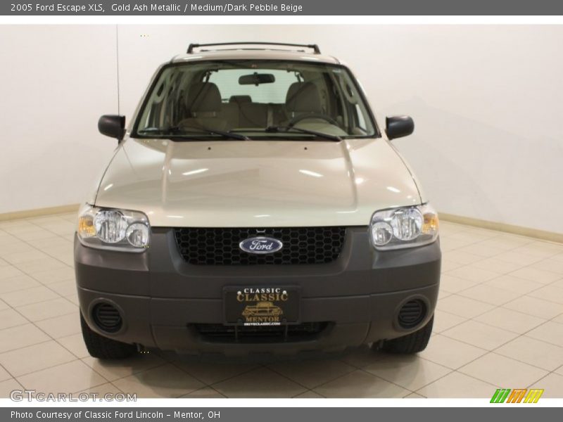 Gold Ash Metallic / Medium/Dark Pebble Beige 2005 Ford Escape XLS