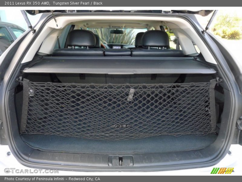 Tungsten Silver Pearl / Black 2011 Lexus RX 350 AWD