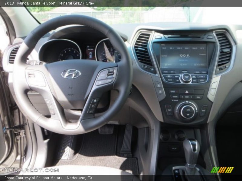 Mineral Gray / Gray 2013 Hyundai Santa Fe Sport