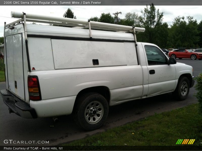 Summit White / Dark Pewter 2006 GMC Sierra 1500 Regular Cab