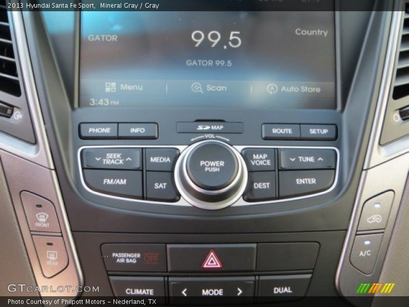 Mineral Gray / Gray 2013 Hyundai Santa Fe Sport