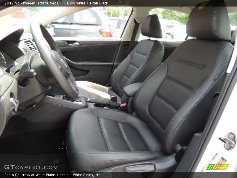 Candy White / Titan Black 2012 Volkswagen Jetta SE Sedan
