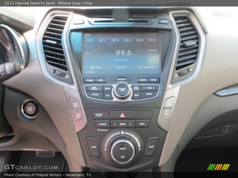 Mineral Gray / Gray 2013 Hyundai Santa Fe Sport