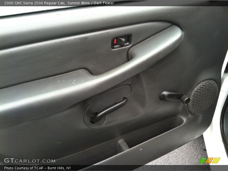 Summit White / Dark Pewter 2006 GMC Sierra 1500 Regular Cab