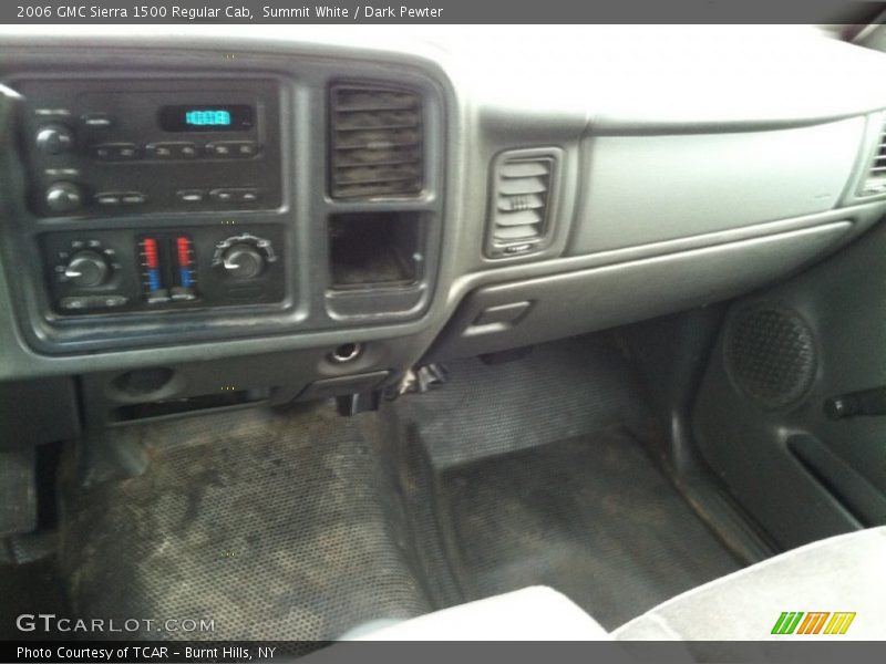 Summit White / Dark Pewter 2006 GMC Sierra 1500 Regular Cab