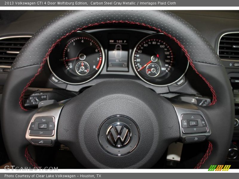  2013 GTI 4 Door Wolfsburg Edition Steering Wheel