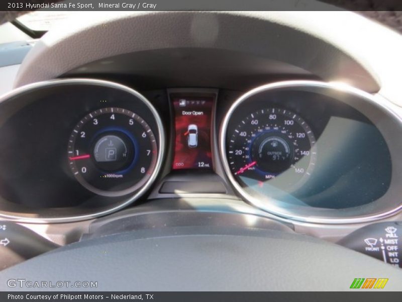Mineral Gray / Gray 2013 Hyundai Santa Fe Sport