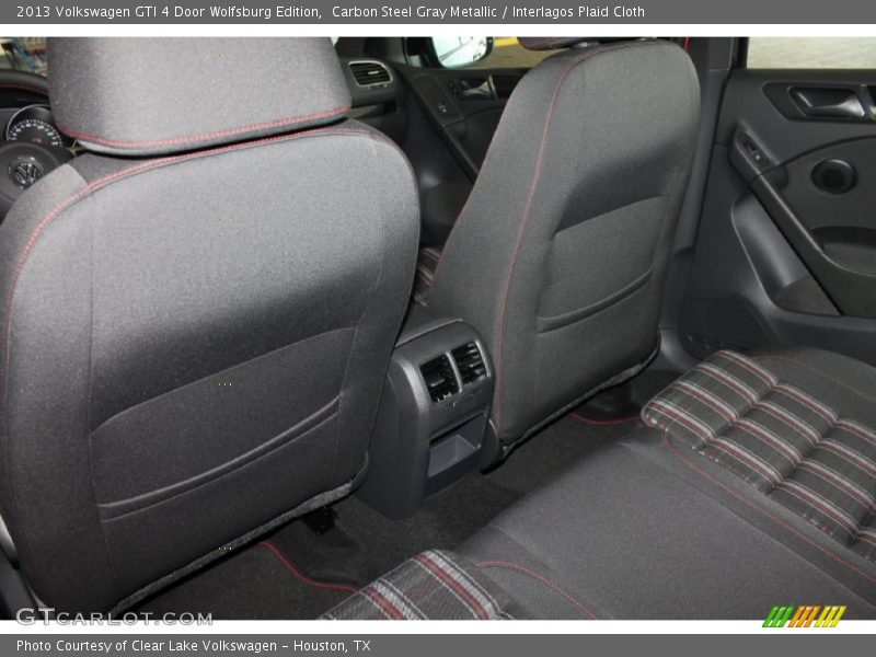 Carbon Steel Gray Metallic / Interlagos Plaid Cloth 2013 Volkswagen GTI 4 Door Wolfsburg Edition