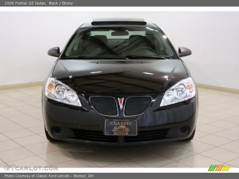 Black / Ebony 2006 Pontiac G6 Sedan