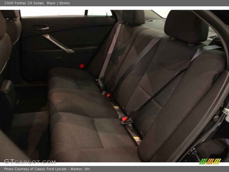 Black / Ebony 2006 Pontiac G6 Sedan
