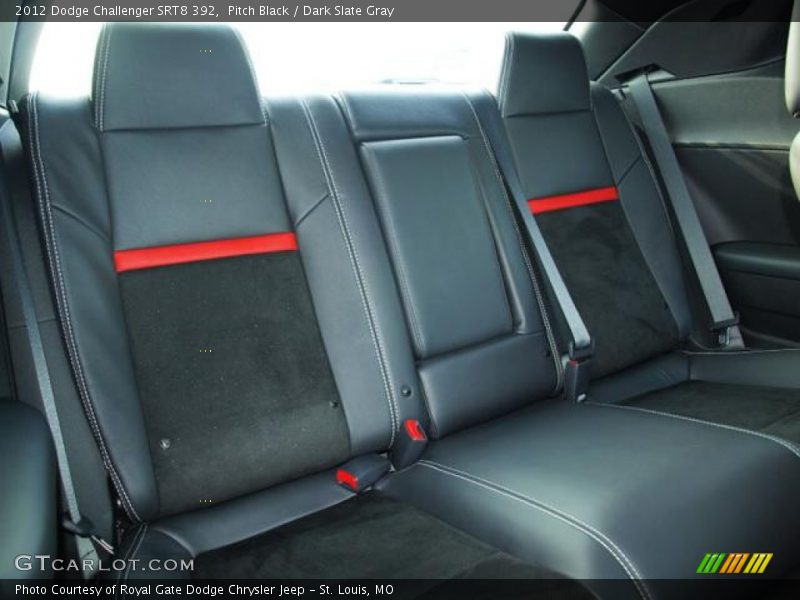 Pitch Black / Dark Slate Gray 2012 Dodge Challenger SRT8 392