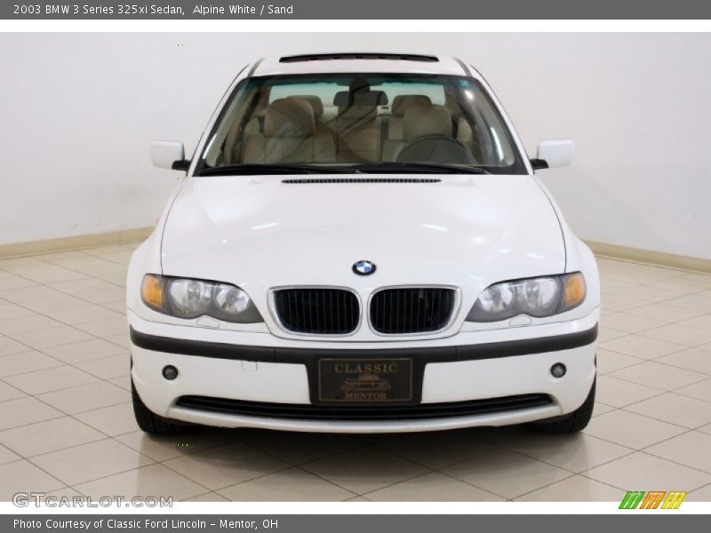 Alpine White / Sand 2003 BMW 3 Series 325xi Sedan