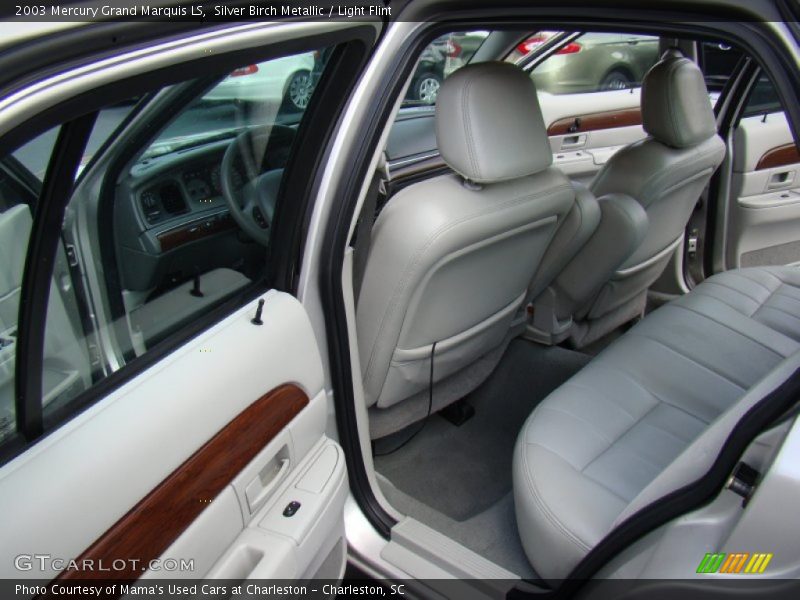 Silver Birch Metallic / Light Flint 2003 Mercury Grand Marquis LS