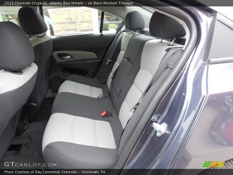 Atlantis Blue Metallic / Jet Black/Medium Titanium 2013 Chevrolet Cruze LS