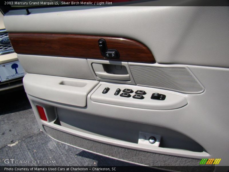 Silver Birch Metallic / Light Flint 2003 Mercury Grand Marquis LS