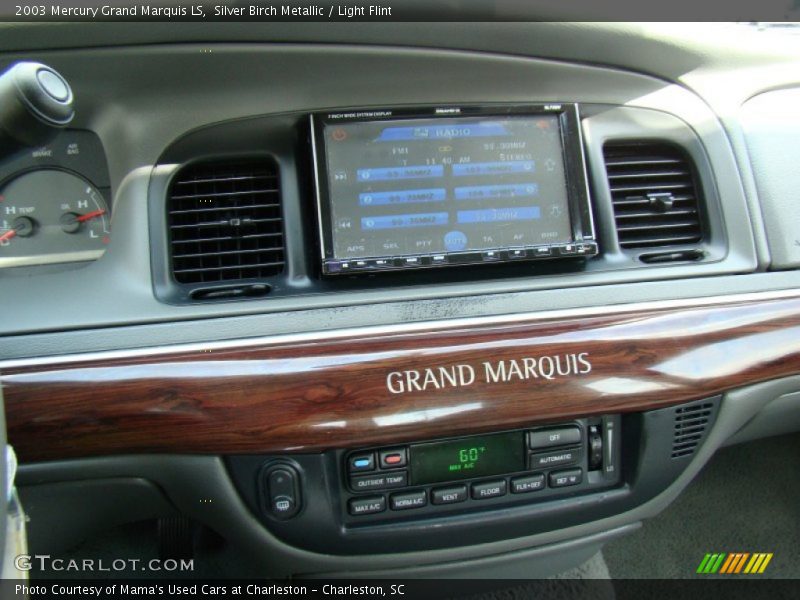 Silver Birch Metallic / Light Flint 2003 Mercury Grand Marquis LS