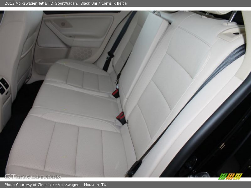 Black Uni / Cornsilk Beige 2013 Volkswagen Jetta TDI SportWagen