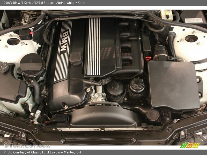  2003 3 Series 325xi Sedan Engine - 2.5L DOHC 24V Inline 6 Cylinder