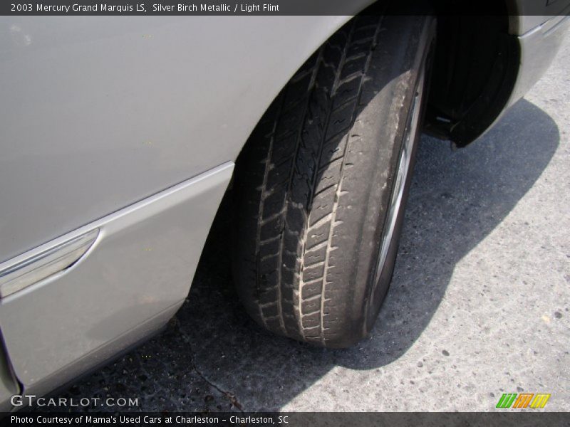 Silver Birch Metallic / Light Flint 2003 Mercury Grand Marquis LS