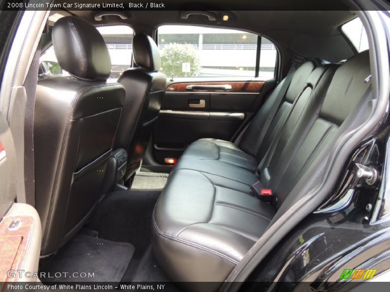 Black / Black 2008 Lincoln Town Car Signature Limited