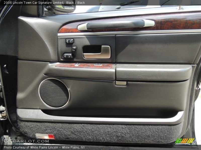 Black / Black 2008 Lincoln Town Car Signature Limited