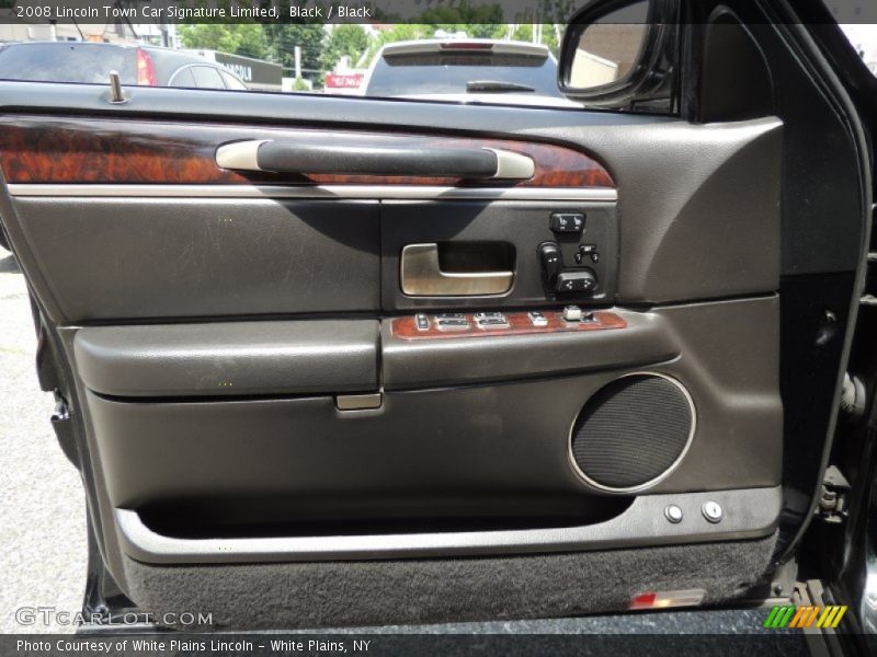 Black / Black 2008 Lincoln Town Car Signature Limited