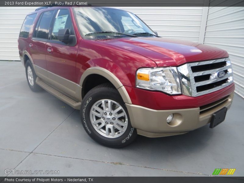 Ruby Red / Camel 2013 Ford Expedition XLT