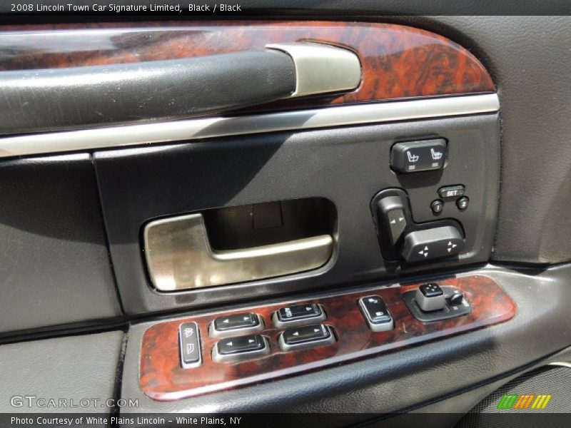 Black / Black 2008 Lincoln Town Car Signature Limited