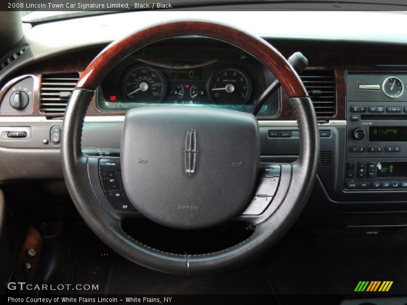  2008 Town Car Signature Limited Steering Wheel