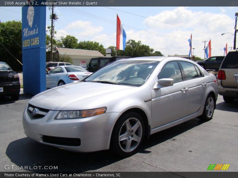 Alabaster Silver Metallic / Quartz 2006 Acura TL 3.2