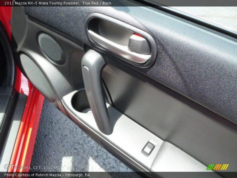 True Red / Black 2011 Mazda MX-5 Miata Touring Roadster