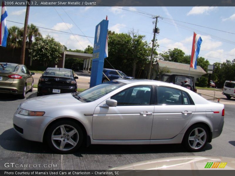 Alabaster Silver Metallic / Quartz 2006 Acura TL 3.2