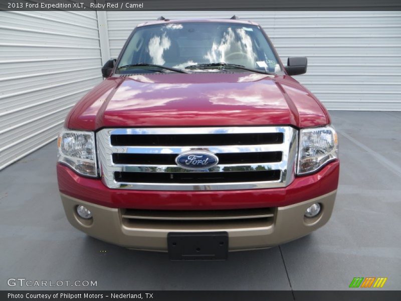 Ruby Red / Camel 2013 Ford Expedition XLT