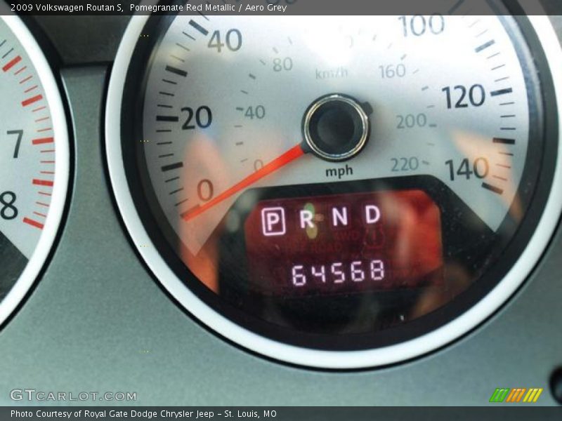 Pomegranate Red Metallic / Aero Grey 2009 Volkswagen Routan S