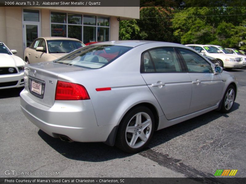 Alabaster Silver Metallic / Quartz 2006 Acura TL 3.2