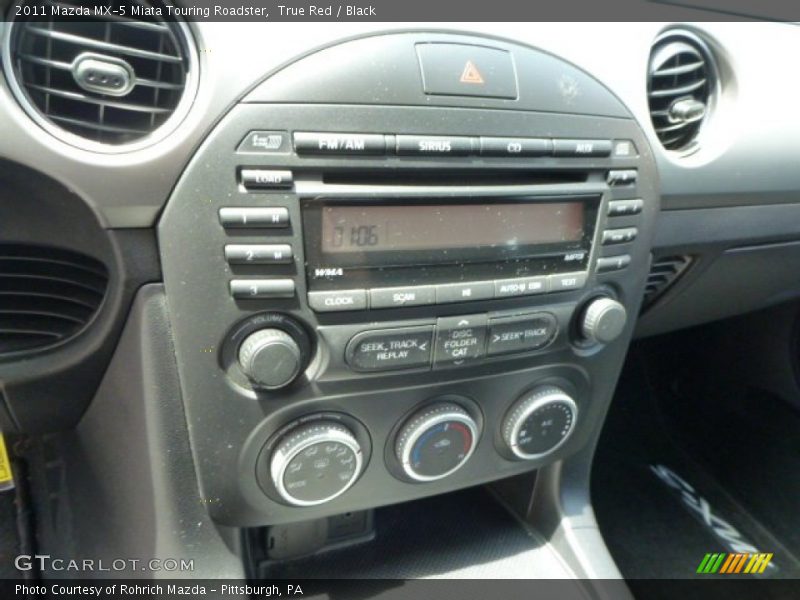 Controls of 2011 MX-5 Miata Touring Roadster