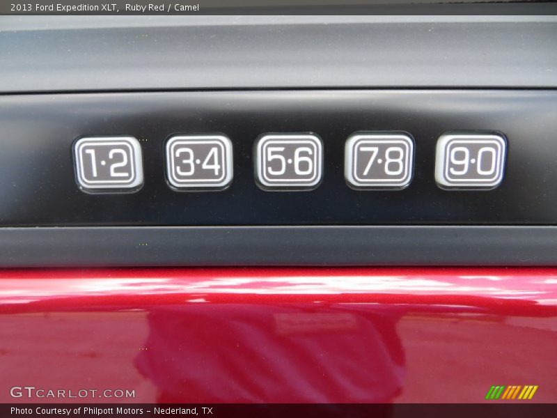 Ruby Red / Camel 2013 Ford Expedition XLT