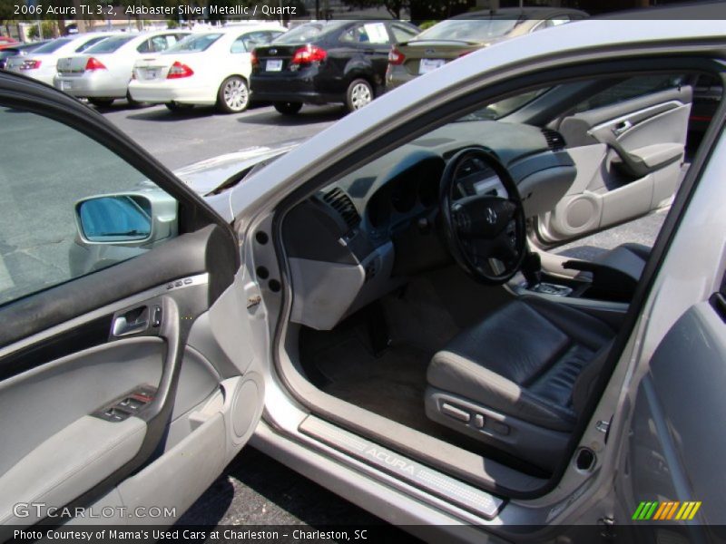 Alabaster Silver Metallic / Quartz 2006 Acura TL 3.2