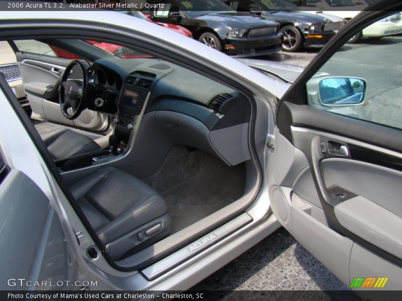 Alabaster Silver Metallic / Quartz 2006 Acura TL 3.2