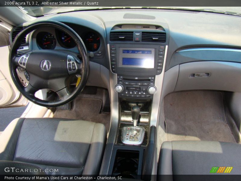Alabaster Silver Metallic / Quartz 2006 Acura TL 3.2
