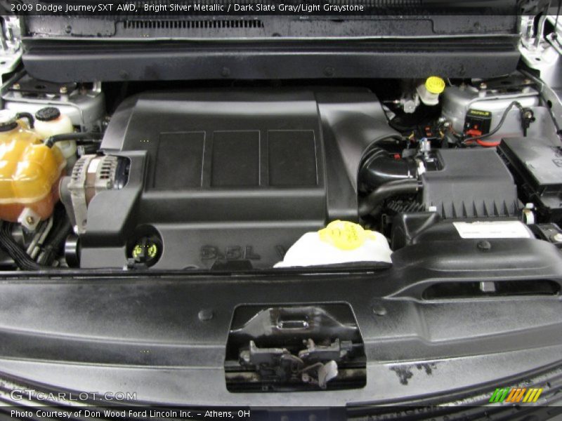 Bright Silver Metallic / Dark Slate Gray/Light Graystone 2009 Dodge Journey SXT AWD