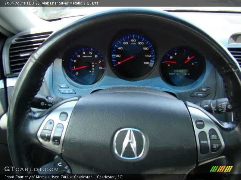 Alabaster Silver Metallic / Quartz 2006 Acura TL 3.2