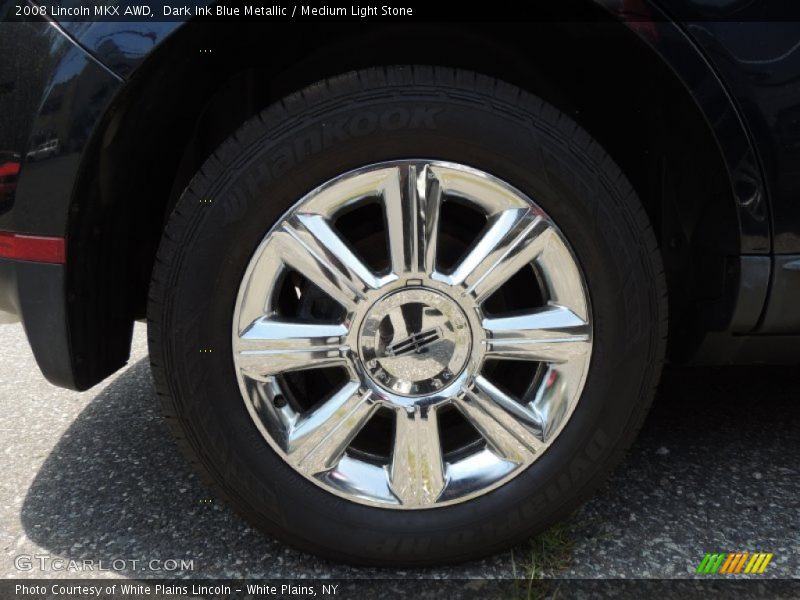 Dark Ink Blue Metallic / Medium Light Stone 2008 Lincoln MKX AWD